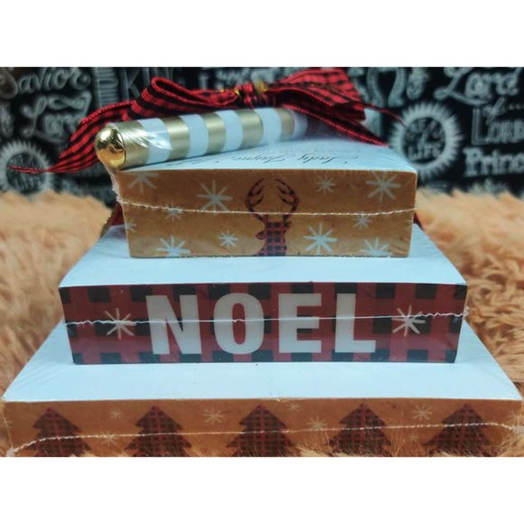 Noel 3 Tower Note Pads New - Picture 3 of 8